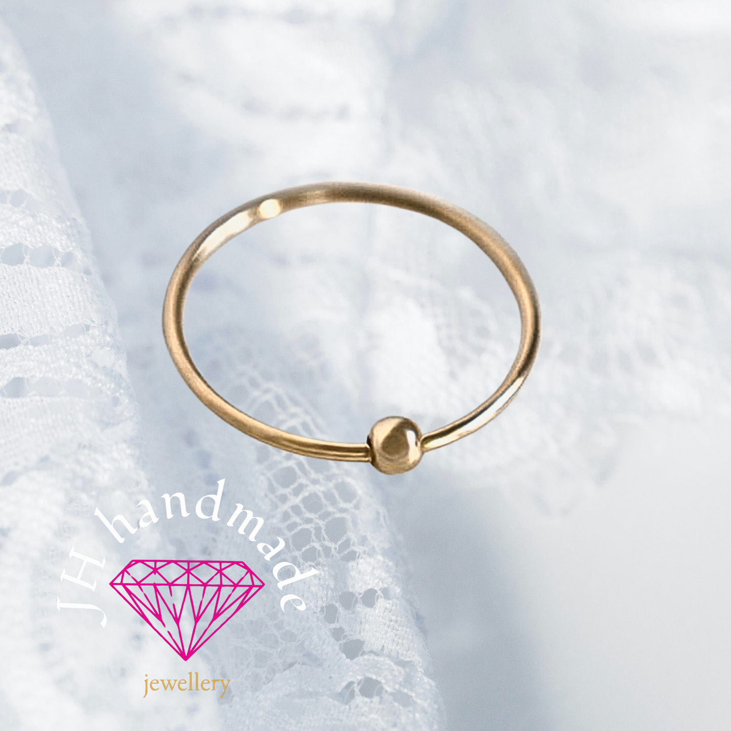 9ct Solid Gold Anxiety/ Fidget/ spinner Ring Handmade