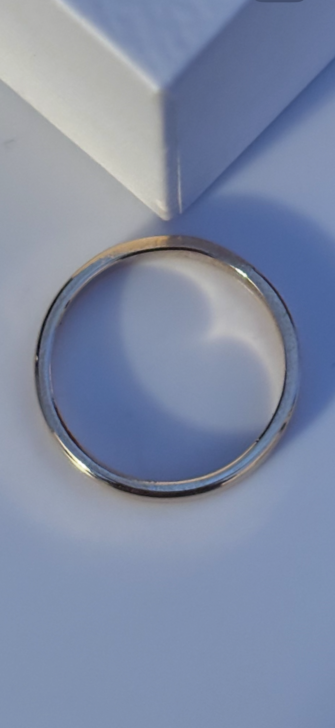 9ct Solid Gold Classic Flat Wedding Ring Handmade