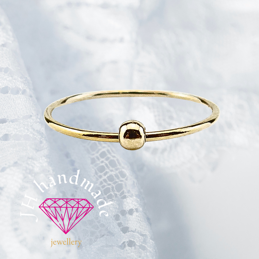 9ct Solid Gold Anxiety/ Fidget/ spinner Ring Handmade