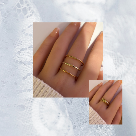 9ct Solid Gold Minimalist Signet Ring