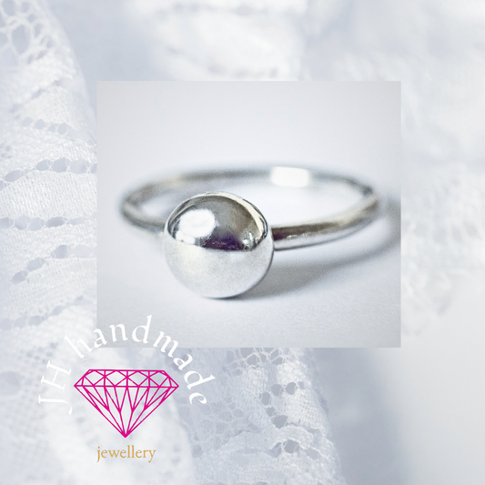 Solid silver Heavy Molten/Pebble Ring 5.5grams Handmade ( all sizes available)
